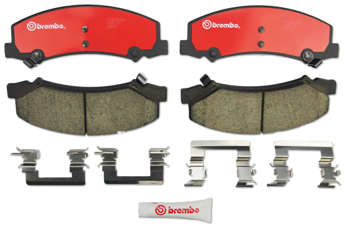 BREMBO P10044N Brembo P10044N Premium Ceramic Front Disc Brake Pad Set CHEVROLET/CADILLAC/BUICK OE# 15270292