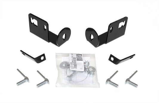 GO RHINO 55883T Go Rhino RC2 Bull Bar w/ 20" Single Row Light Mount Hole & Mounting Brackets | Mild Steel, Textured Black | 55883T | Fits 2009 - 2024 Ford F-150 (Excludes Models with Front park assist)
