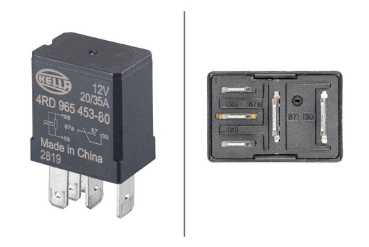 Hella 965453801 Relay, Main Current