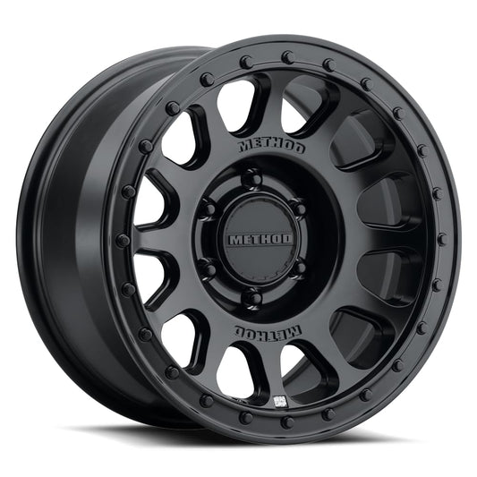 Method Race Wheels MR70978560525H MR709 HD Bead Grip, 17x8.5, +25mm Offset, 6x5.5, 106.25mm Centerbore, Matte Black