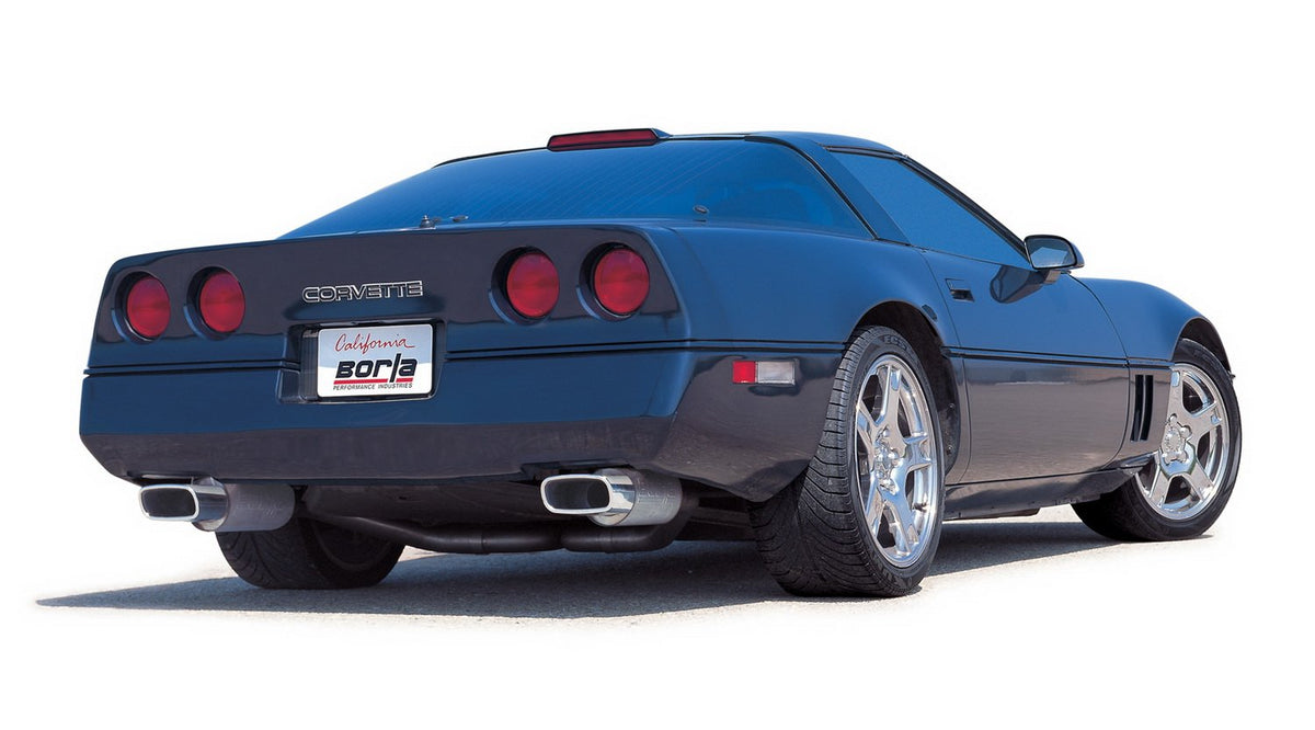 BORLA 140082 BORLA 140082 Cat-Back Performance Exhaust System for 1986-1991 Chevrolet Corvette (C4) 5.7L V8 Automatic/Manual Transmission Coupe/Convertible (EXCEPT ZR1).