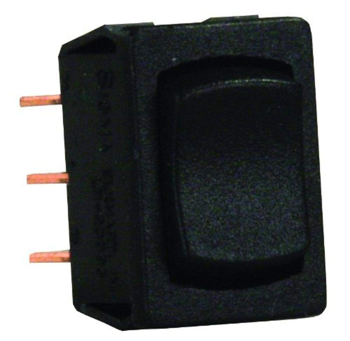 JR PRODUCTS 13345 JR Products 13345 Mini On/Off/On Switch - Black