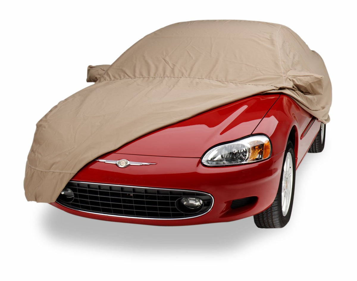 COVERCRAFT SS8433WFTP Covercraft Custom Fit Sunbrella Series Vehicle Cover, Sky Blue