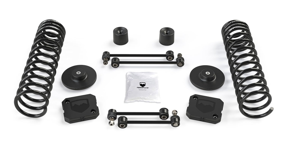 TERAFLEX 1364020 TeraFlex JT 2.5" Coil Spring & Spacer Lift Kit – No Shocks, Diesel