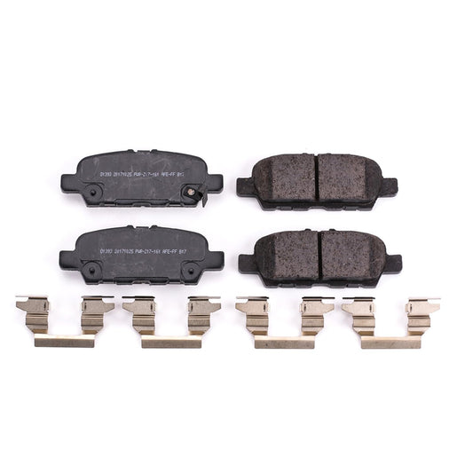 Powerstop 17-1393 Z17 Replacement Ceramic Brake Pads Rear