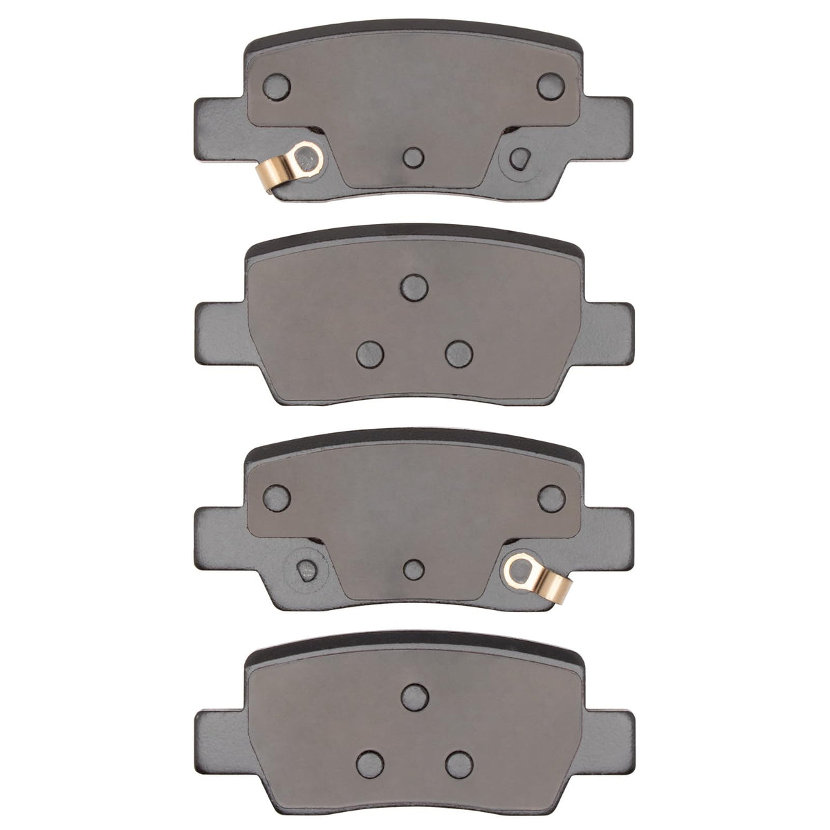 Dynamic Friction 1551-2373-11 ADVANCED BRAKE PADS-CERAMIC AND HAR
