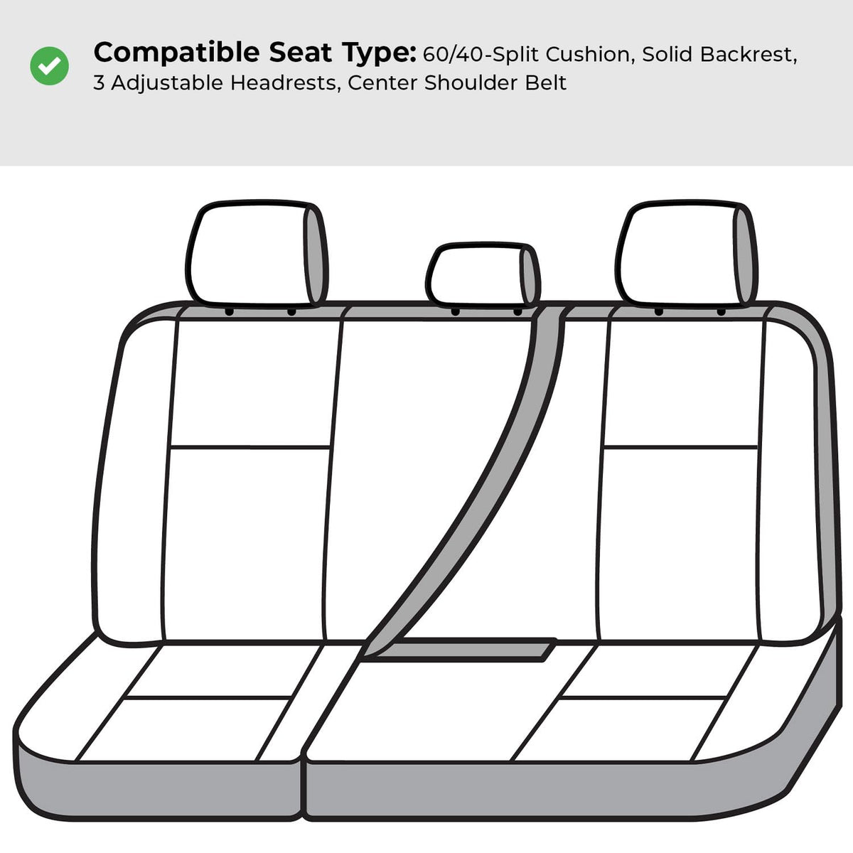COVERCRAFT SS8552PCCH Covercraft Polycotton SEATSAVER Custom Second - SS8552PCCH