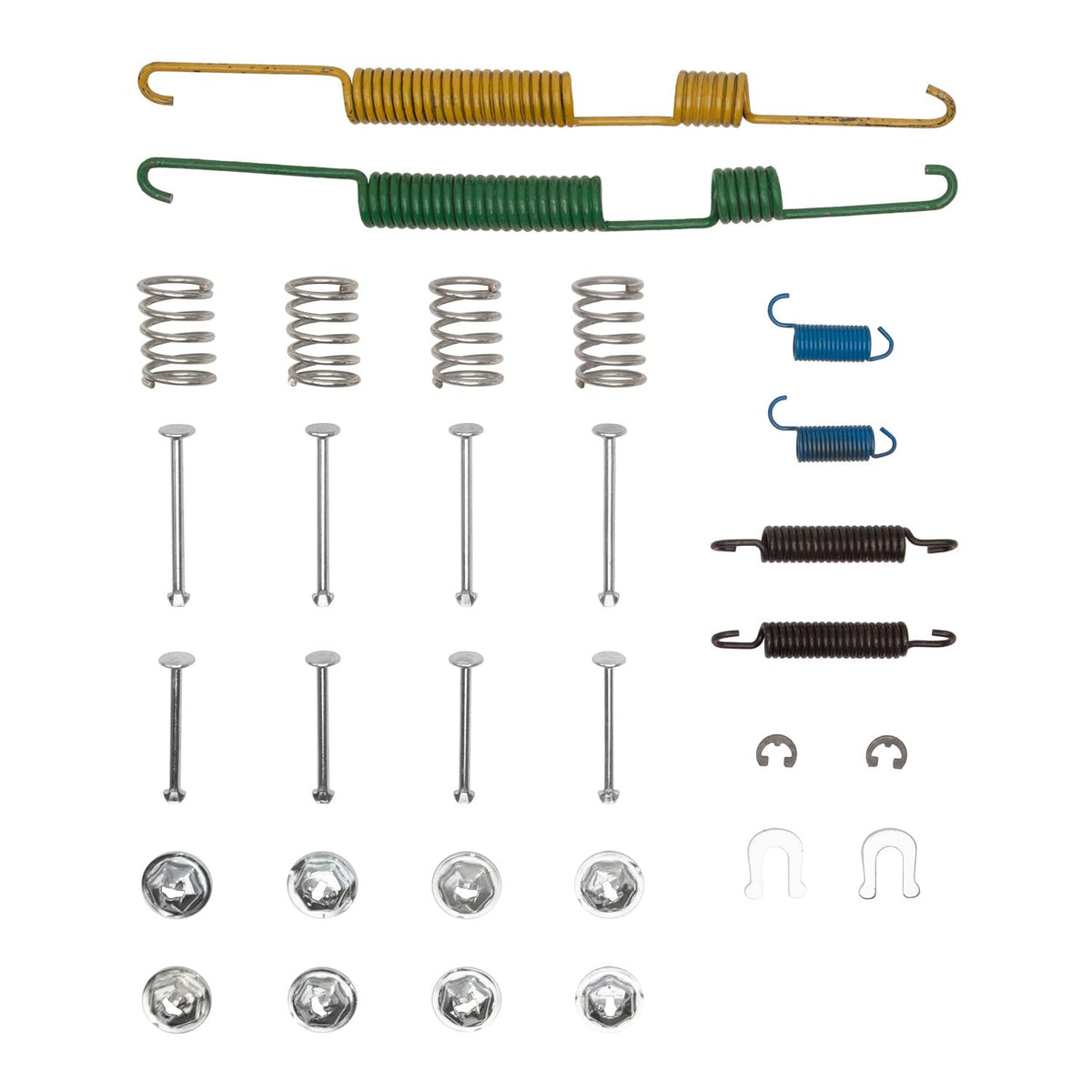 Dynamic Friction 370-76008 DFC Rear Drum Brake Hardware Kit