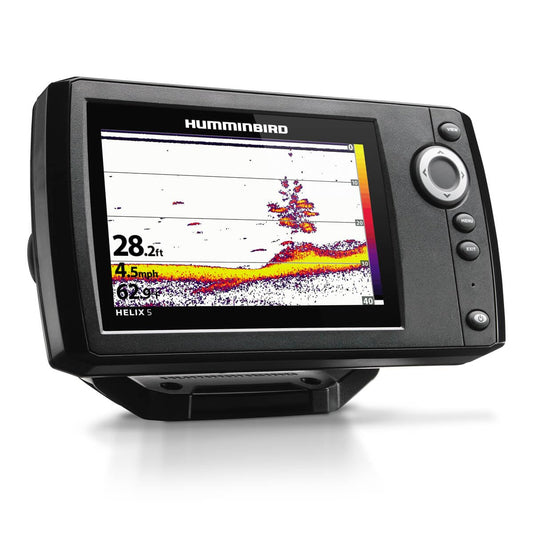 HUMMINBIRD 410190-1 Humminbird HELIX 5 G2 Fish Finder with DualBeam PLUS & SwitchFire Sonar