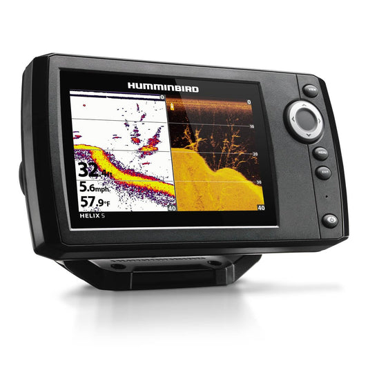 HUMMINBIRD 410200-1 Humminbird HELIX 5 G2 Fish Finder with Down Imaging, DualBeam PLUS & SwitchFire Sonar