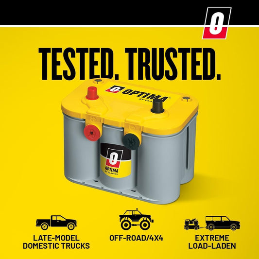 Optima 8051160 OPTIMA® Batteries D31A YELLOWTOP® Dual Purpose Boat/RV Sealed AGM Battery