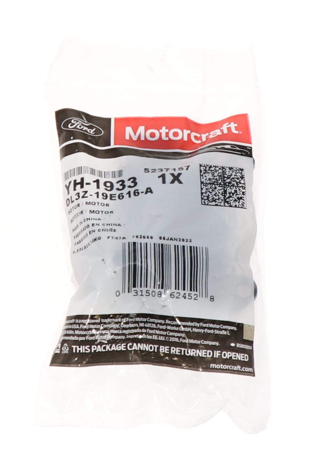 Motorcraft YH1933 Motor Asy (P