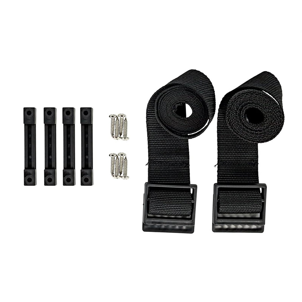 CAMCO 55374 Camco Heavy Duty Double Battery Box with Straps and Hardware - Group GC2 – Safely Stores RV, Automotive, and Marine Batteries – Measures Inside 21-1/2" x 7-3/8" x 11-3/16" – (55374)
