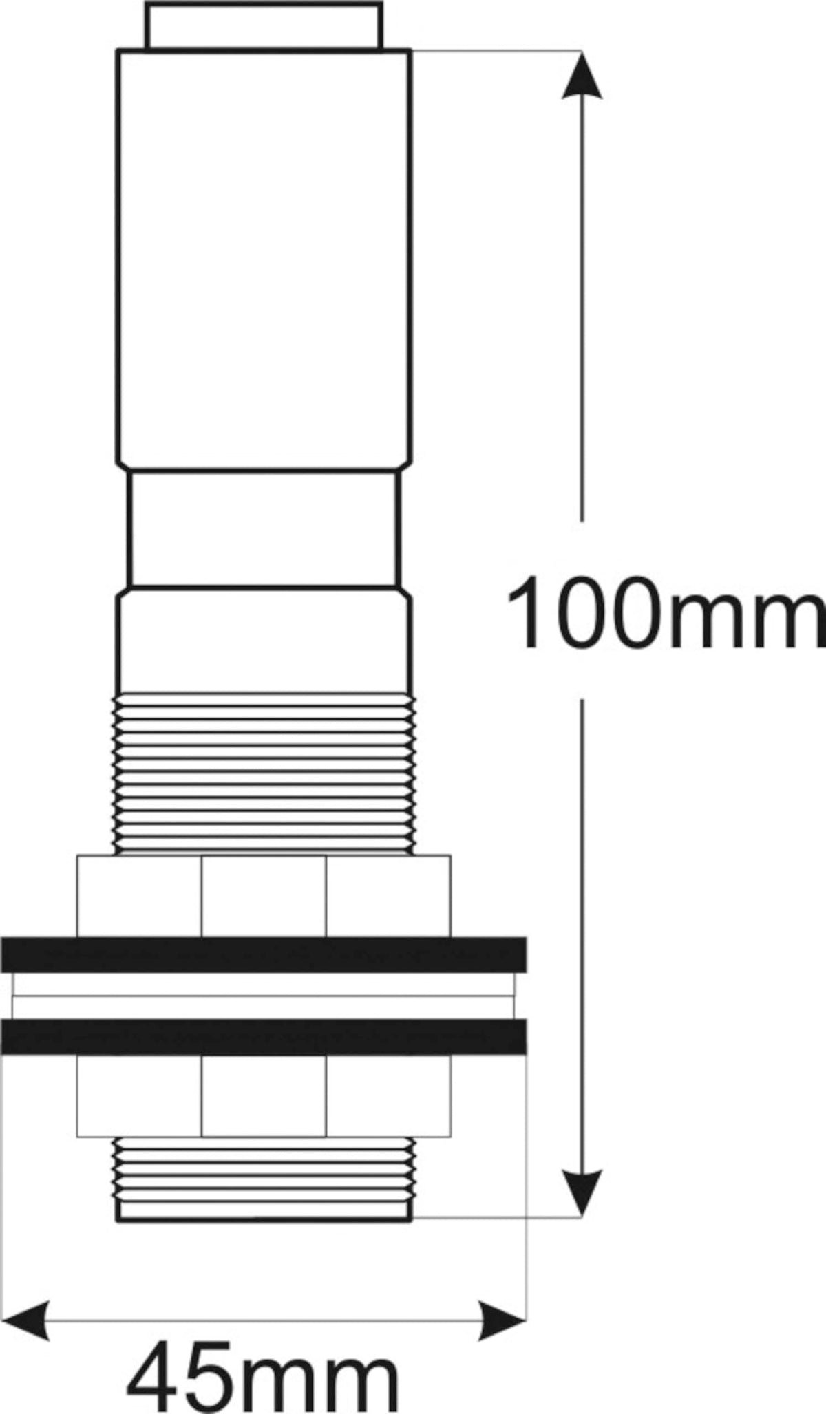Hella 006294051 Beacon Holder Screw Mt 1Pin Spare Part, Multi