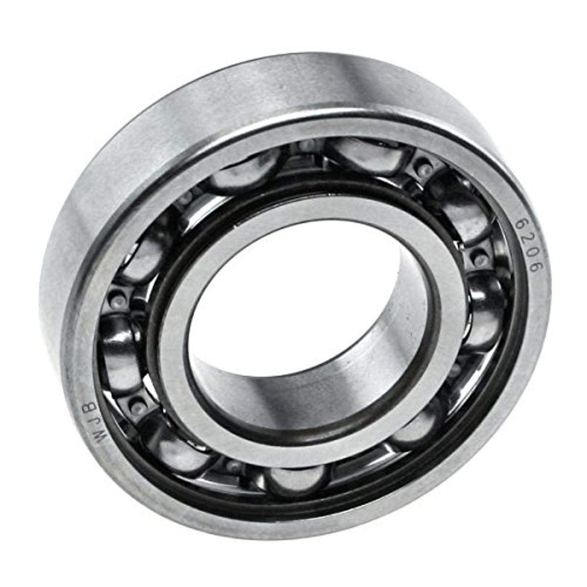 WJB RB6206 WJB RB6206 - Rear Wheel Bearing/Ball Bearing - Cross Reference: National 206/ Timken 206/ SKF 6206-J, 1 Pack