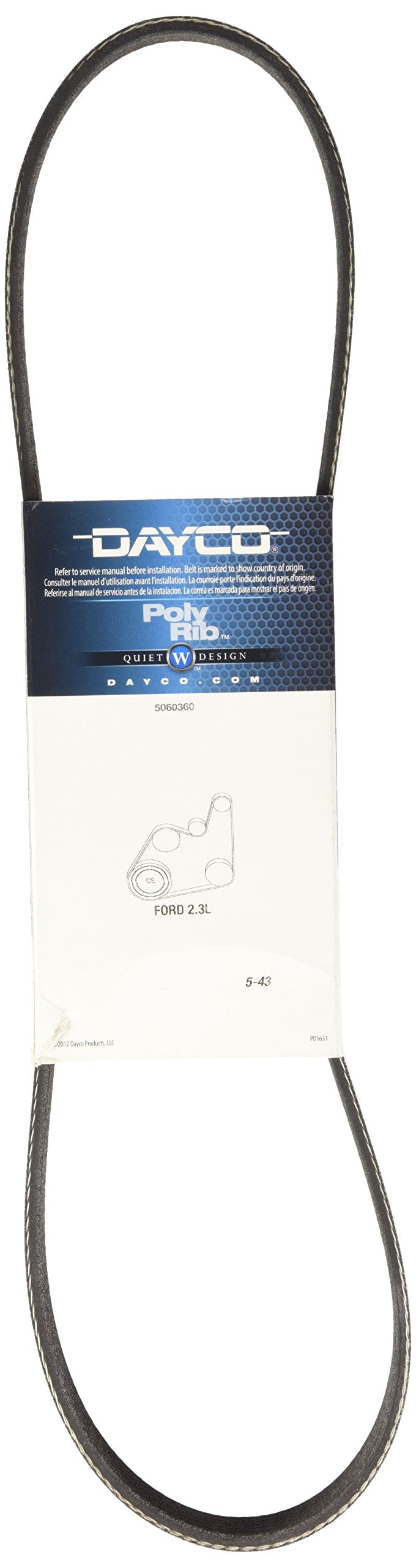 Dayco 5060360 FORD 2.3L