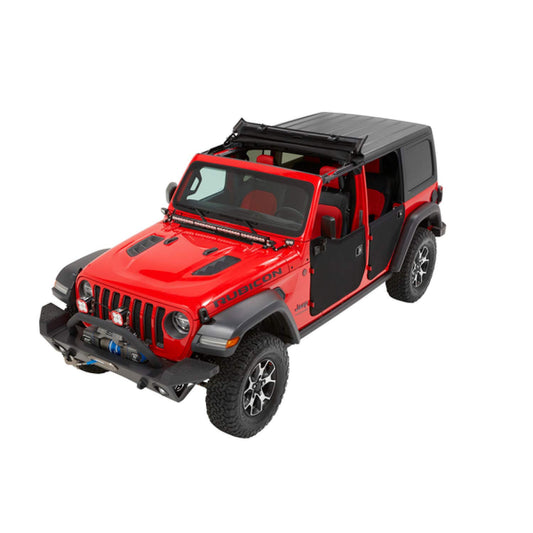 BESTOP 51750-35 Bestop Full Fabric Doors Black Diamond 5175035 for Jeep JL & JT 2018-2027