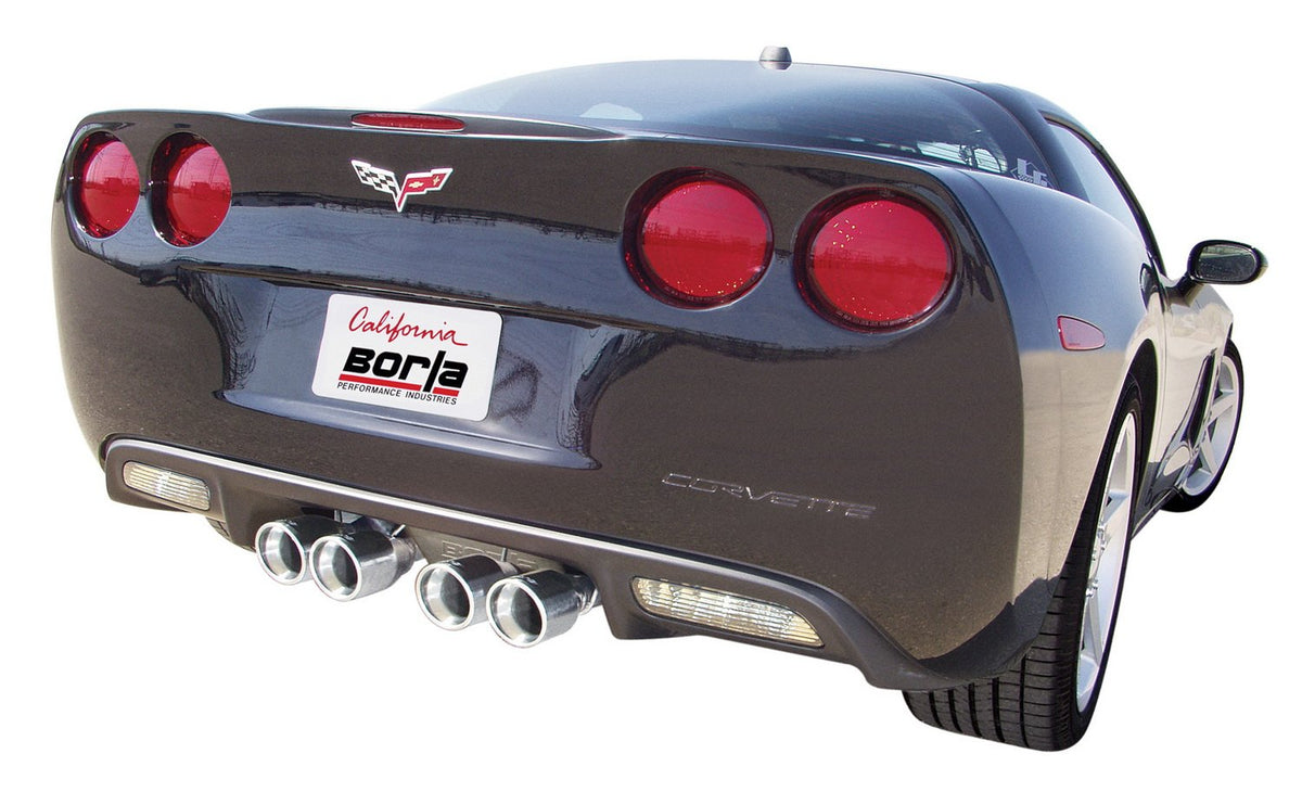 BORLA 60087 BORLA 60087 Performance Exhaust Merge X-Pipe 1997-2007 Chevrolet Corvette (C5) V8 & Corvette Z06 (C5) V8 2.5" Diameter Pipes T-304 Stainless Steel