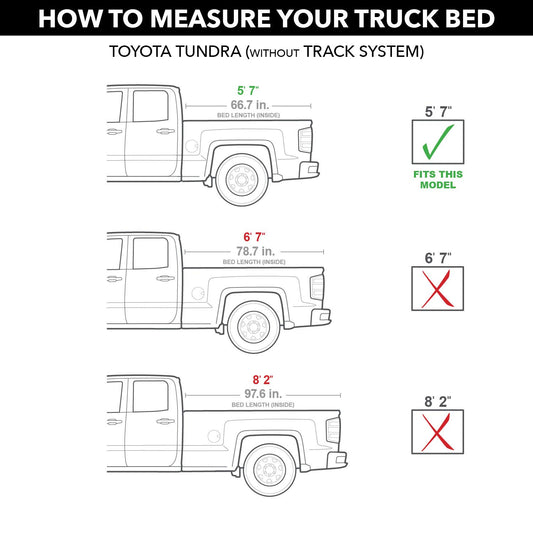 RealTruck 80860 RealTruck Retrax RetraxPRO MX Retractable Truck Bed Tonneau Cover – 80860 – Fits 2022 - 2025 Toyota Tundra w/o Deck Rail System 5' 7" Bed (66.7")