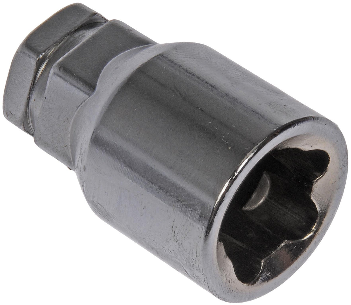 DORMAN 711-728 Dorman 711-728 Wheel Nut Lock Chrome Acorn Bulge Set M12-1.75, 4 Pack Universal Fit