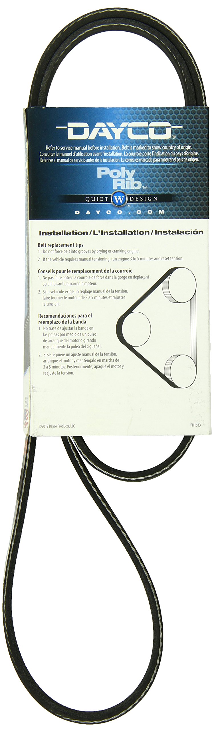 Dayco 5040490 CHEV/LAND ROVER/PONT/TOY 2.5/2.8/3