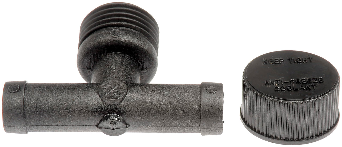 DORMAN 47121 Dorman 47121 5/8 Radiator Flush Tee with Cap Universal Fit