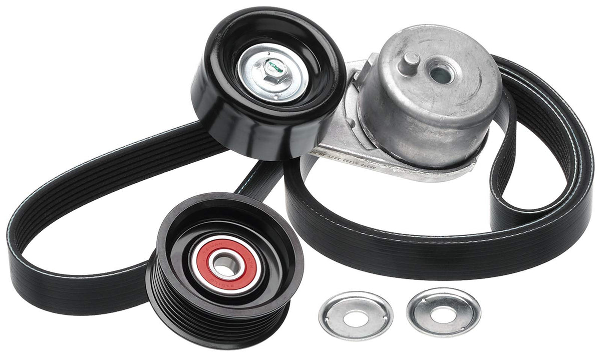 Gates 90K-38378B Complete Serpentine Belt Drive Component Kit