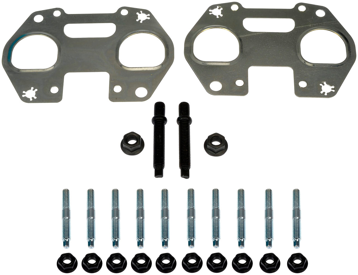 DORMAN 674-695XD Dorman 674-695XD Driver Side Ceramic Coated Exhaust Manifold Kit Compatible with Select Ford/Lincoln Models
