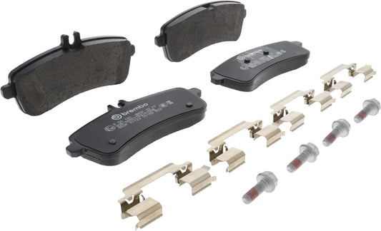 BREMBO P50132 Brembo P50132 Low-Met Rear Disc Brake Pad Set MERCEDES-BENZ OE#