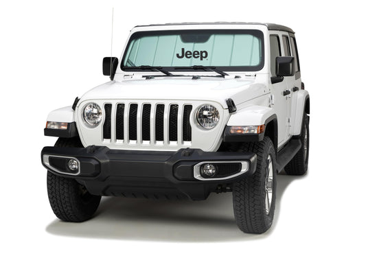 COVERCRAFT UJL11186FJ11SV Covercraft UVS100 Custom Sunscreen with Jeep L - UJL11186FJ11SV