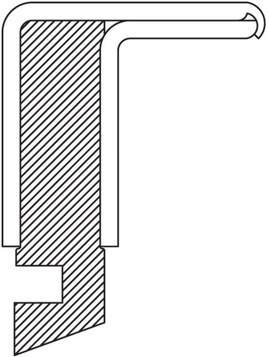 NATIONAL 7934S National 7934S Wheel Seal for 1961-1968 Chevrolet Impala