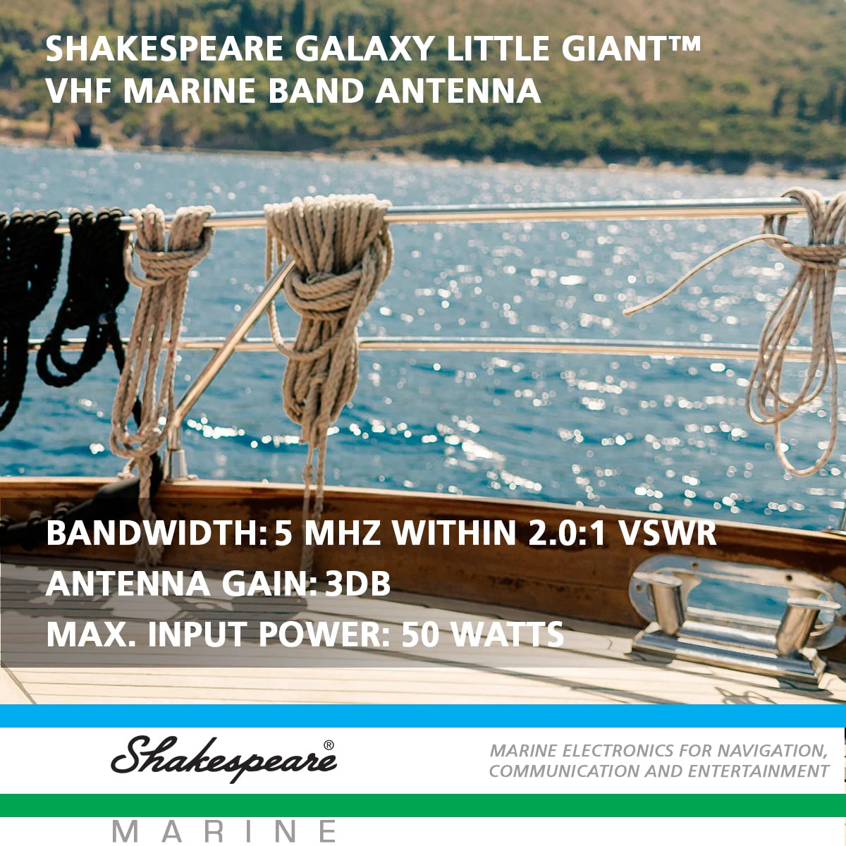 SHAKESPEARE 5400-XT Shakespeare 5400-XT Galaxy 4' VHF Antenna - 3dB Gain