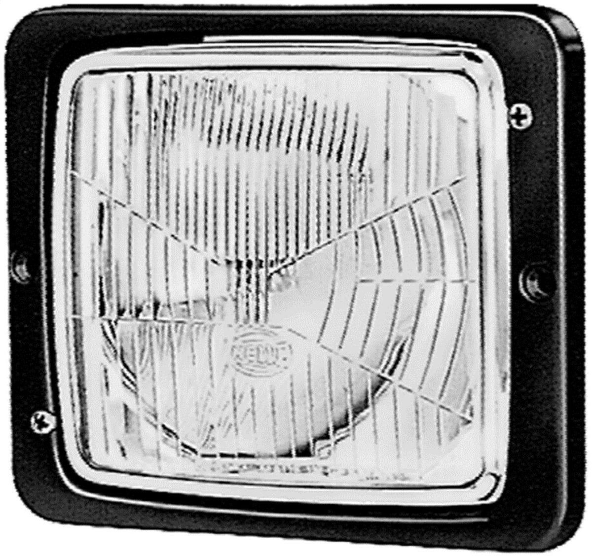 Hella 004109041 138 x 124mm Series H4 Type Single Flushmount