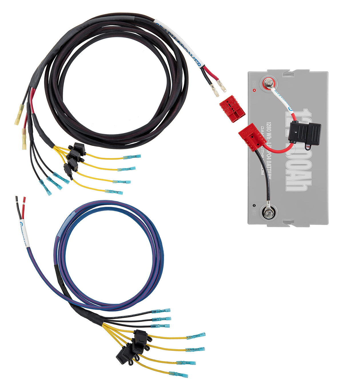 CONNECT EASE RCE12VGRPRO1922 Connect-Ease Graph Power Pro – Marine Electronics Wiring Harness Kit for Fish Finders & GPS – Plug & Play Power for Garmin, Humminbird, Lowrance – Lithium Compatible, Fused – Made in USA
