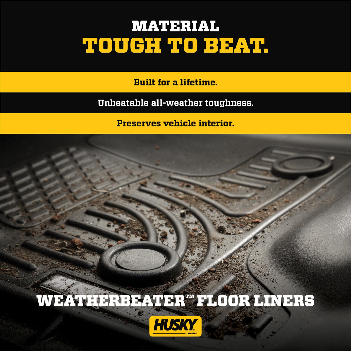 Husky Liners 95581 Weatherbeater Floor Mats