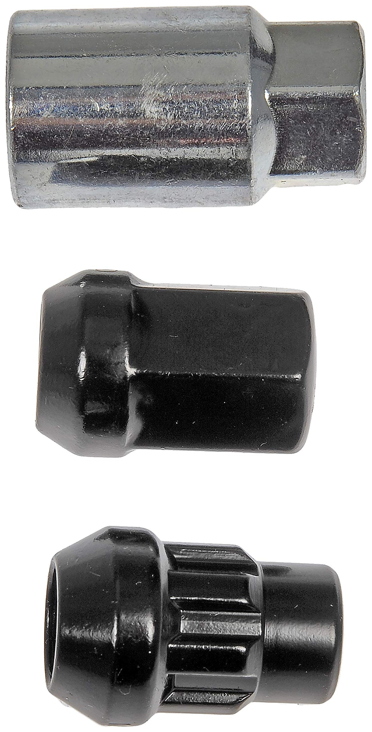 Dorman 713-275A BLACK ACORN WHEEL NUT LOCK SET