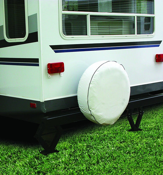 CAMCO 45346 Camco 45346 Vinyl Spare Tire Cover (27 inches, White)