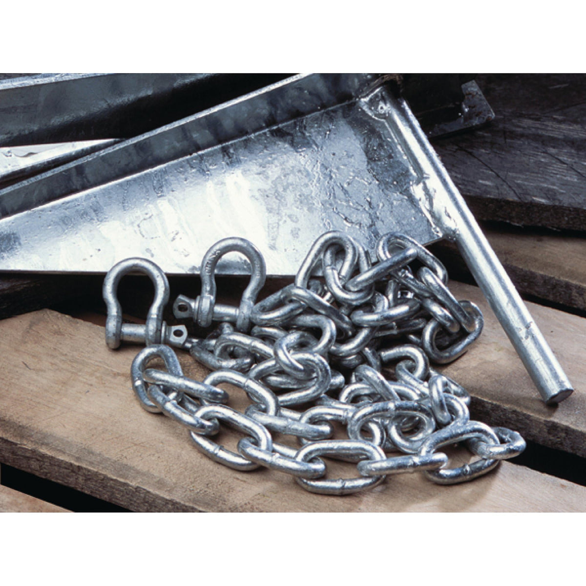 TIE DOWN 95134 Tie Down Engineering Boat Anchor Chain | 1/4 in. x 5 ft. Chain | Anchor Accessories | Boat Accessories | Working Load 1,250 lbs