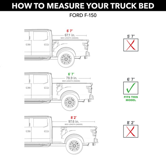 UNDERCOVER FX21030 RealTruck Undercover Flex Hard Folding Truck Bed Tonneau Cover | FX21030 | Fits 2021-2025 Ford F-150 6' 7" Bed (78.9")