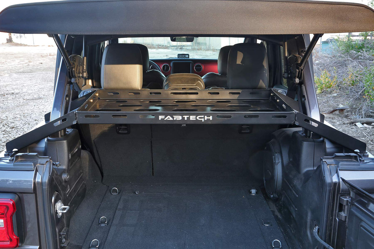 FABTECH FTS24211 Fabtech-FTS24211 Jeep Jl Cargo Rack, Black