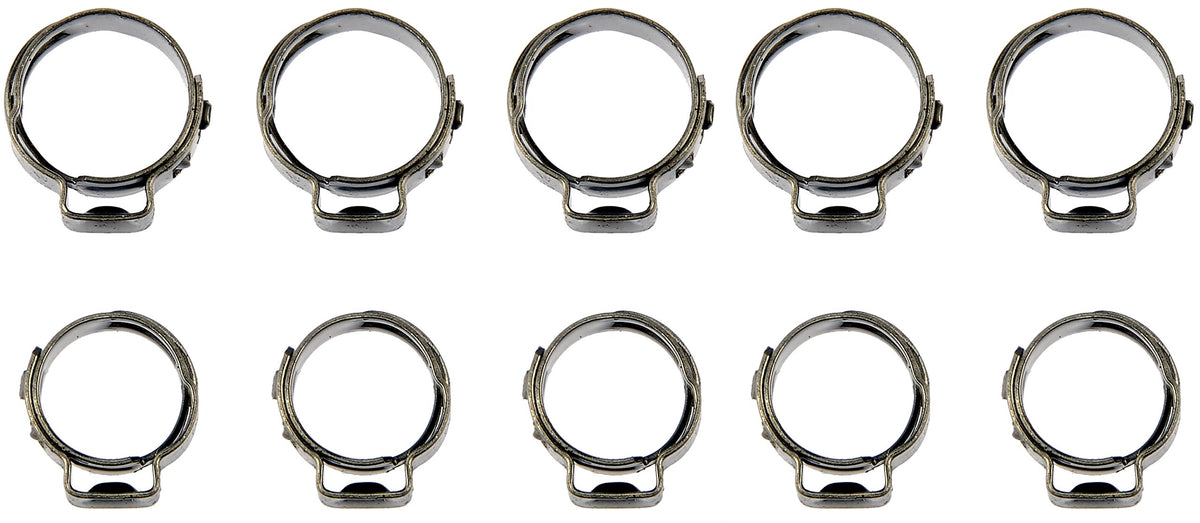 DORMAN 800-306 Dorman 800-306 Fuel Line Pinch Clamp Assortment - 5 Each - 5/16In. And 3/8In., 10 Pack Universal Fit