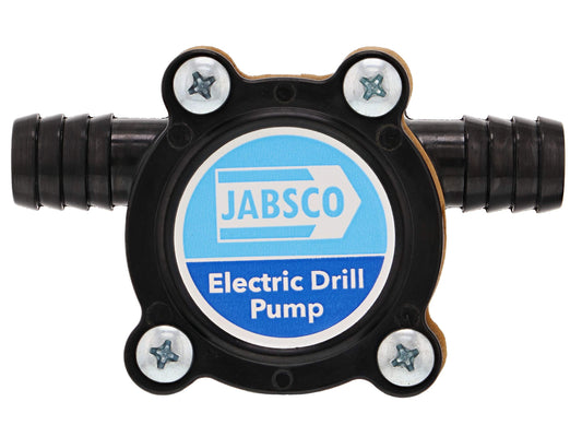 JABSCO 17250-0003 Jabsco 17250-0003, Self Priming Electric Drill Pump , Black