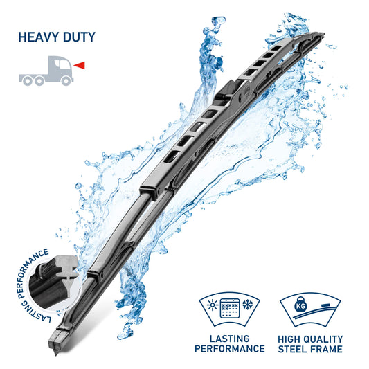 HELLA 191398361 Hella OE Quality 36 Inch All Seasons Graphite-Coated Rubber Heavy Duty Wiper Blade (Single Blade) / 191398361