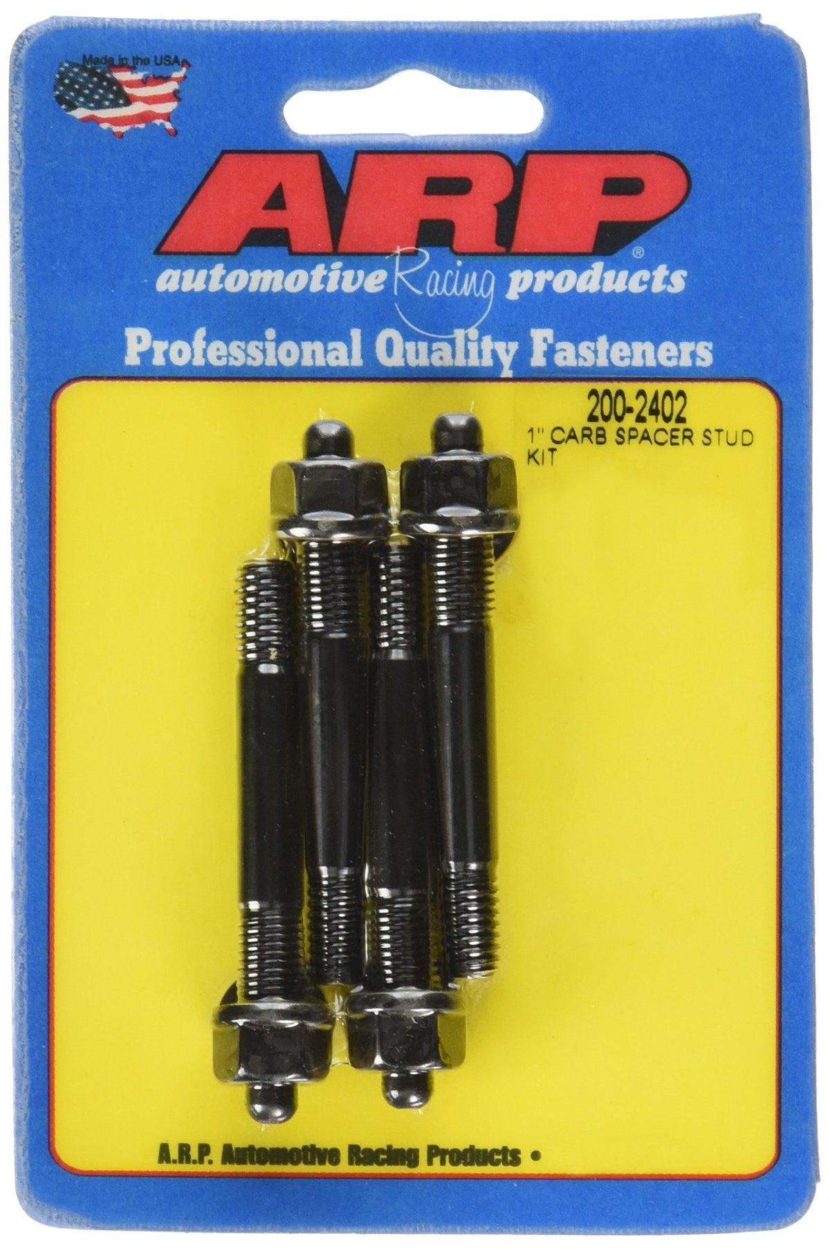 ARP 200-2402 ARP 2002402 Black Oxide Carburetor Stud Kit