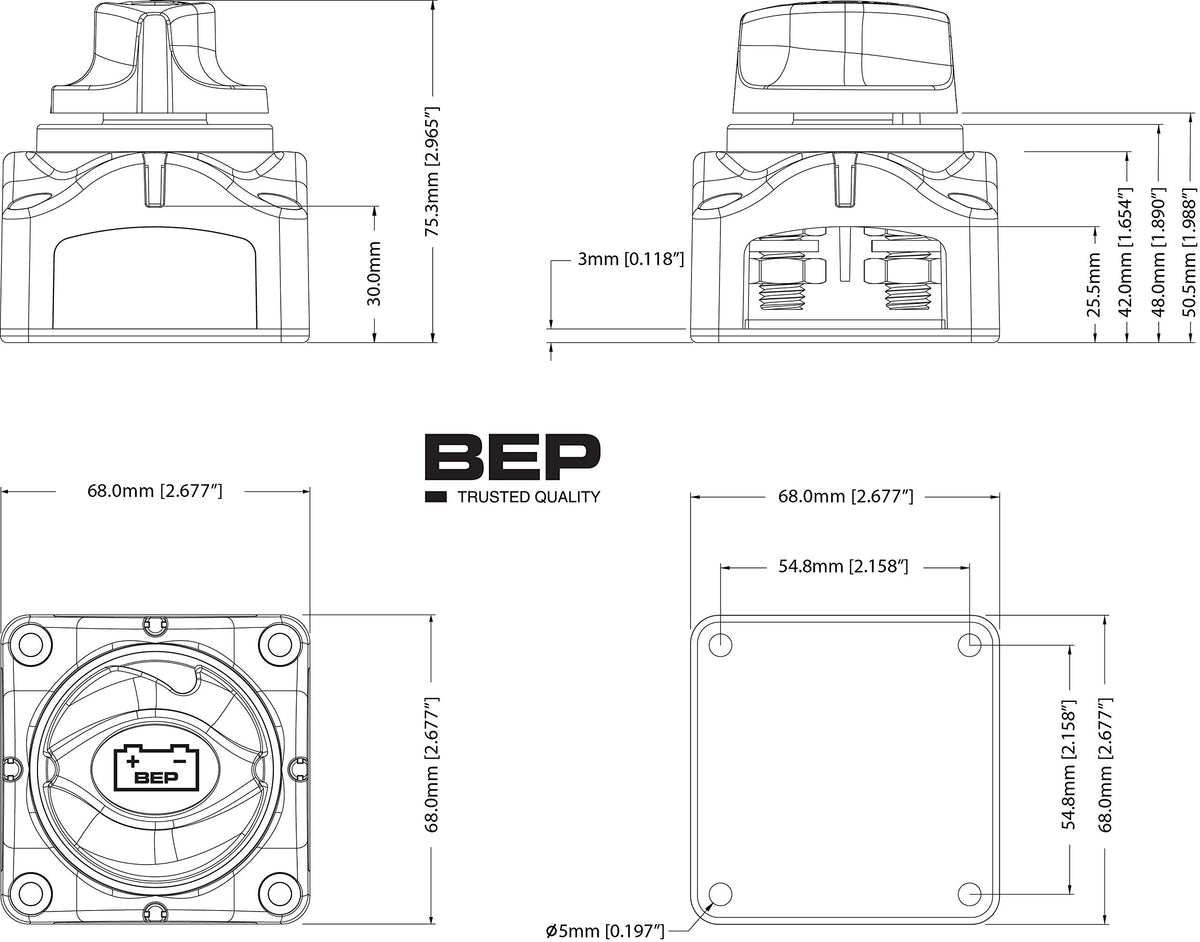 BEP 701 BEP 701 Battery Disconnect Switch
