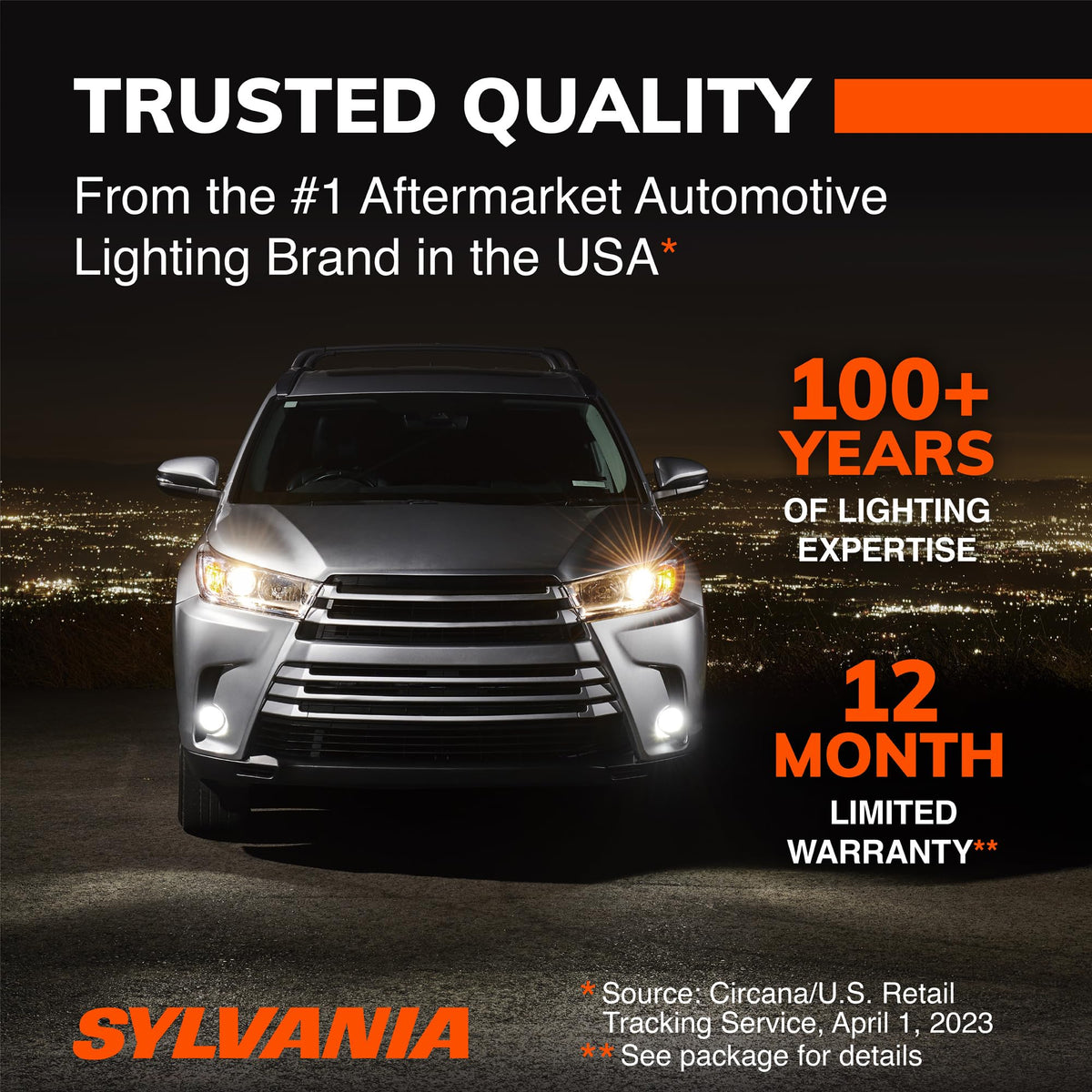 SYLVANIA H6054XV.BX SYLVANIA - H6054 XtraVision Sealed Beam Headlight - Halogen Headlight Replacement 142x200 - Delivers More Down Road Visibility (Contains 1 Bulb)