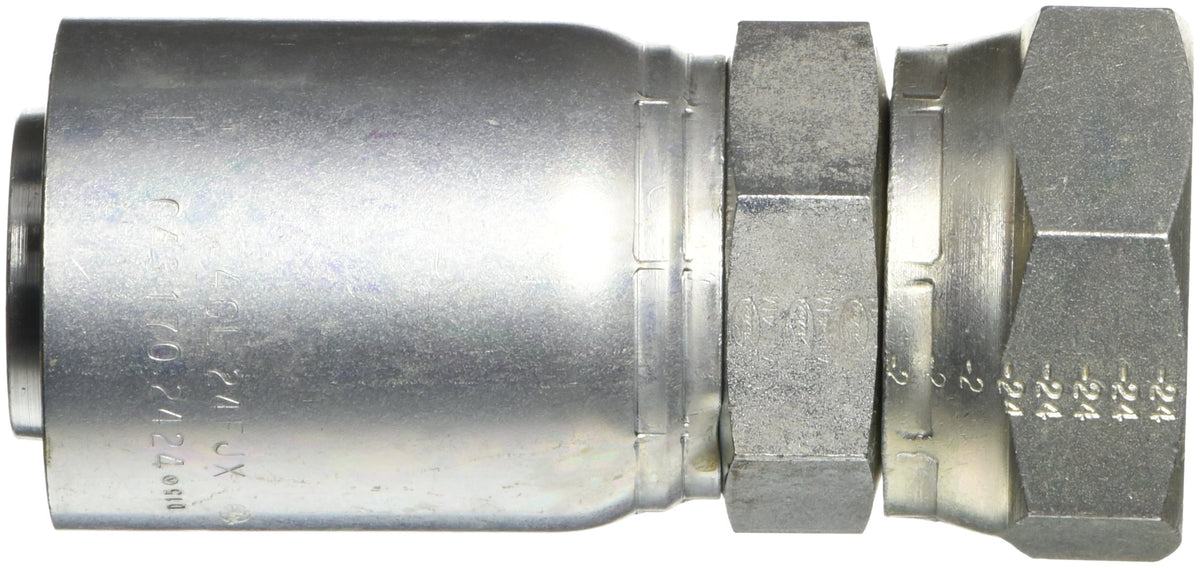 Gates G43170-2424 GL Couplings, Female JIC 37 Flare Swivel, 1