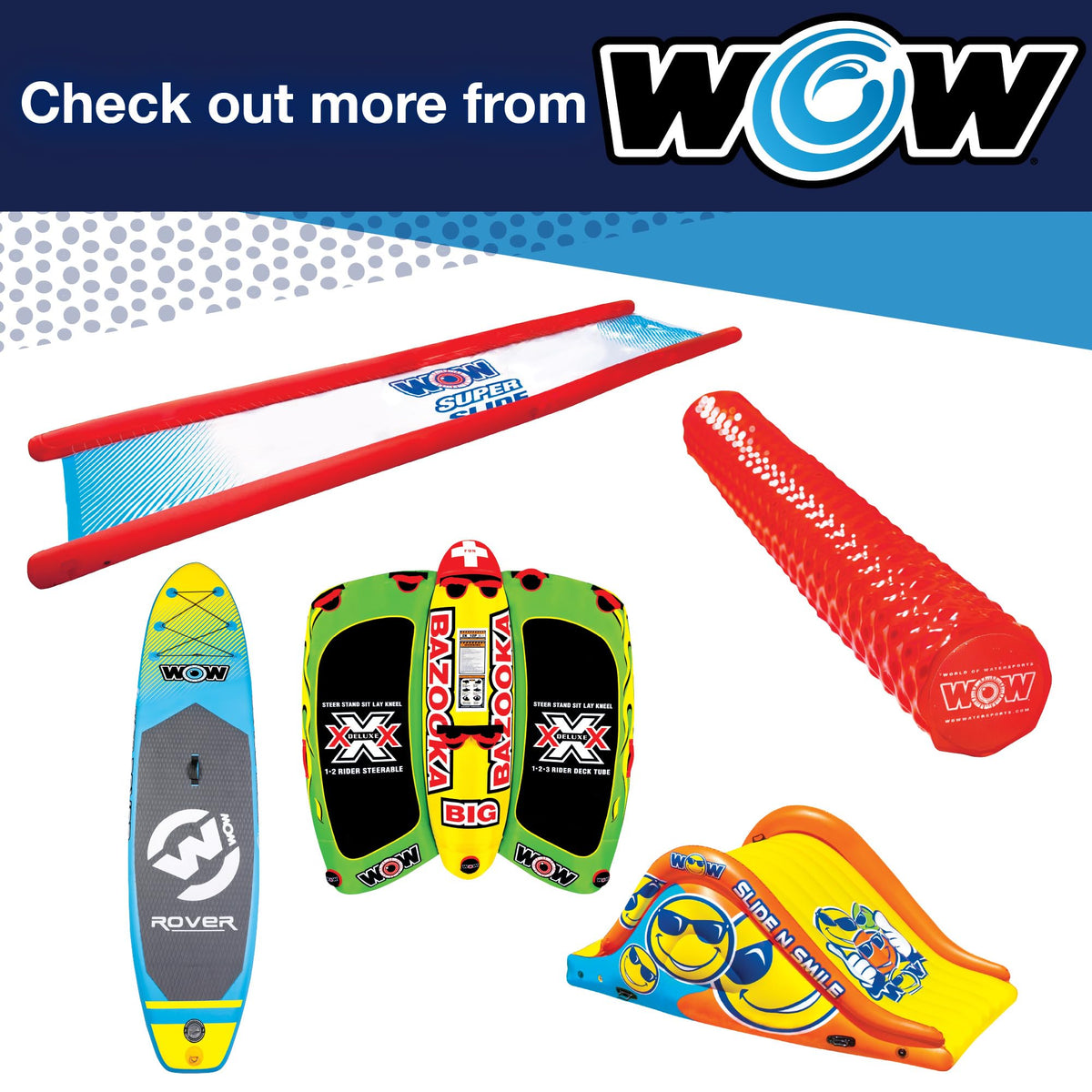 WOW SPORTS 15-1030 WOW Sports Coupe Cockpit Towable Tube - 1-2 Person