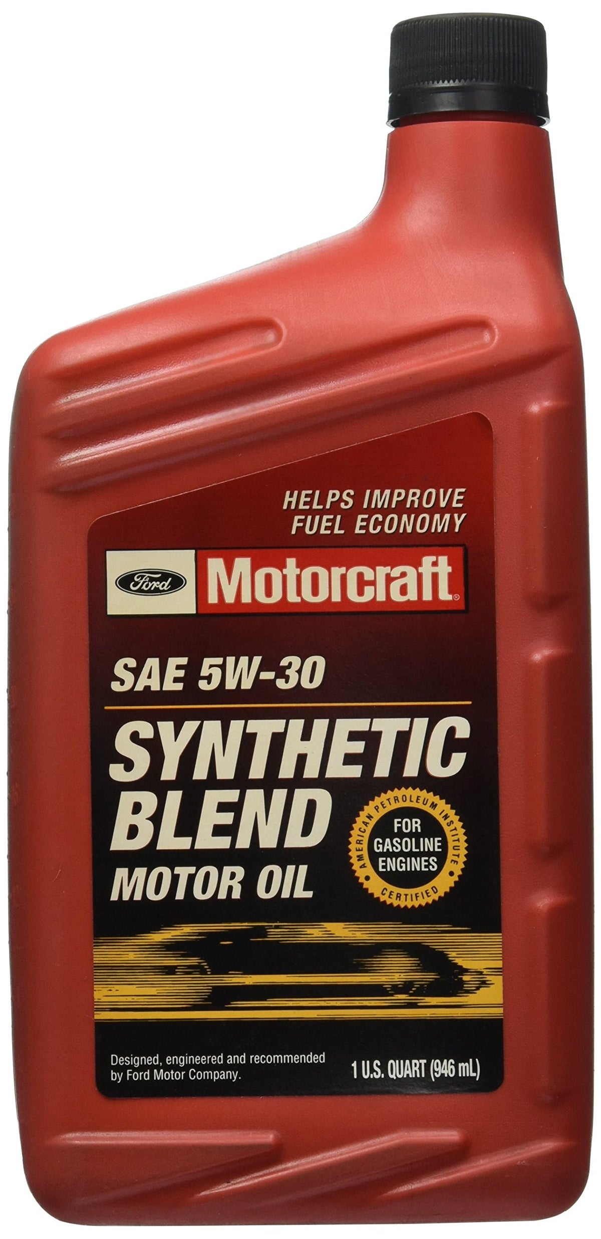MOTORCRAFT XO5W30Q1SP Motorcraft XO5W30QSP Premium Synthetic Blend Motor Oil