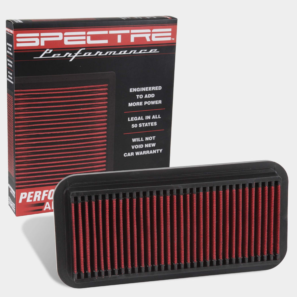 SPECTRE 8166 Spectre Performance Universal Clamp-On Air Filter: High Performance,Washable Filter: Round Tapered; 3 in/3.5 in/4 in Flange ID; 2.625 in (67mm) H; 6 in (152mm) Base; 4.75 in (121 mm) Top,SPE-8166,Blue